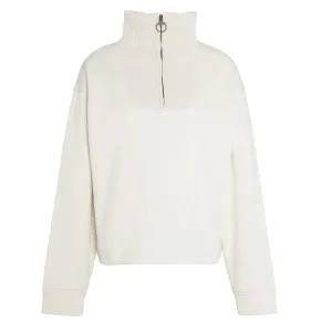 Barbour Womens Fleur Sweatshirt Ecru Clothing Barbour