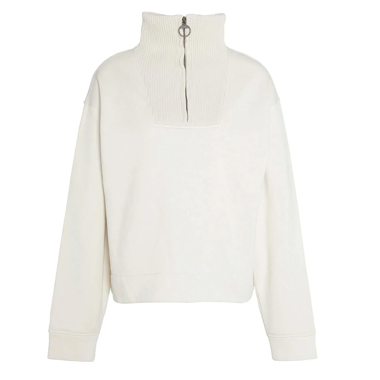 Barbour Womens Fleur Sweatshirt Ecru Clothing Barbour