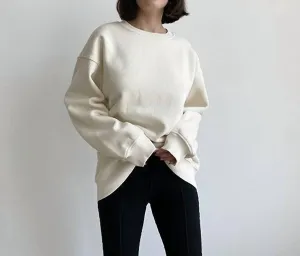 Be Kind Crewneck Sweatshirt In Cream