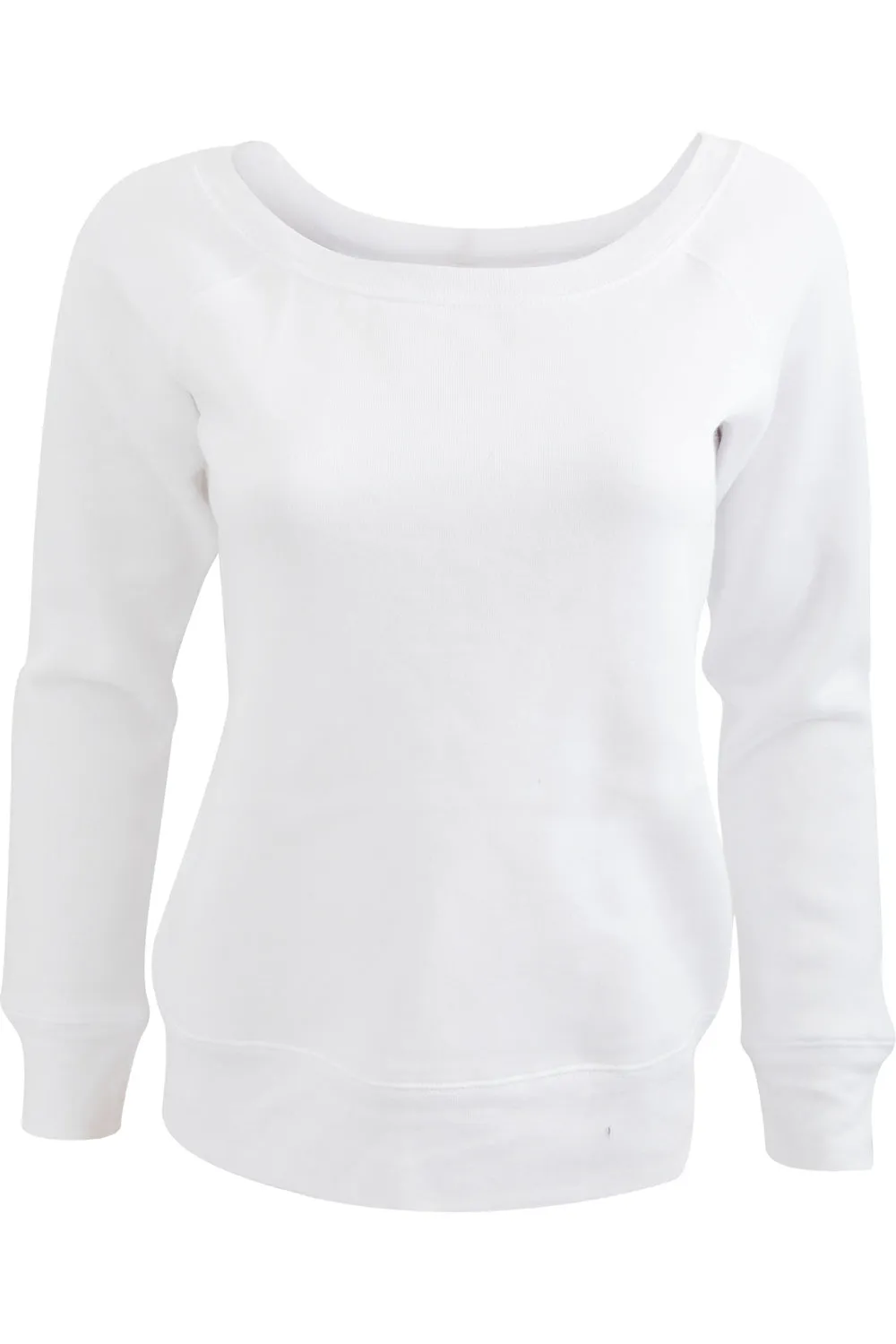 Bella Ladies/Womens Triblend Slouchy Wideneck Sweatshirt