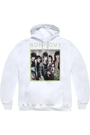 Bon Jovi Framed Adult Pull Over Hoodie