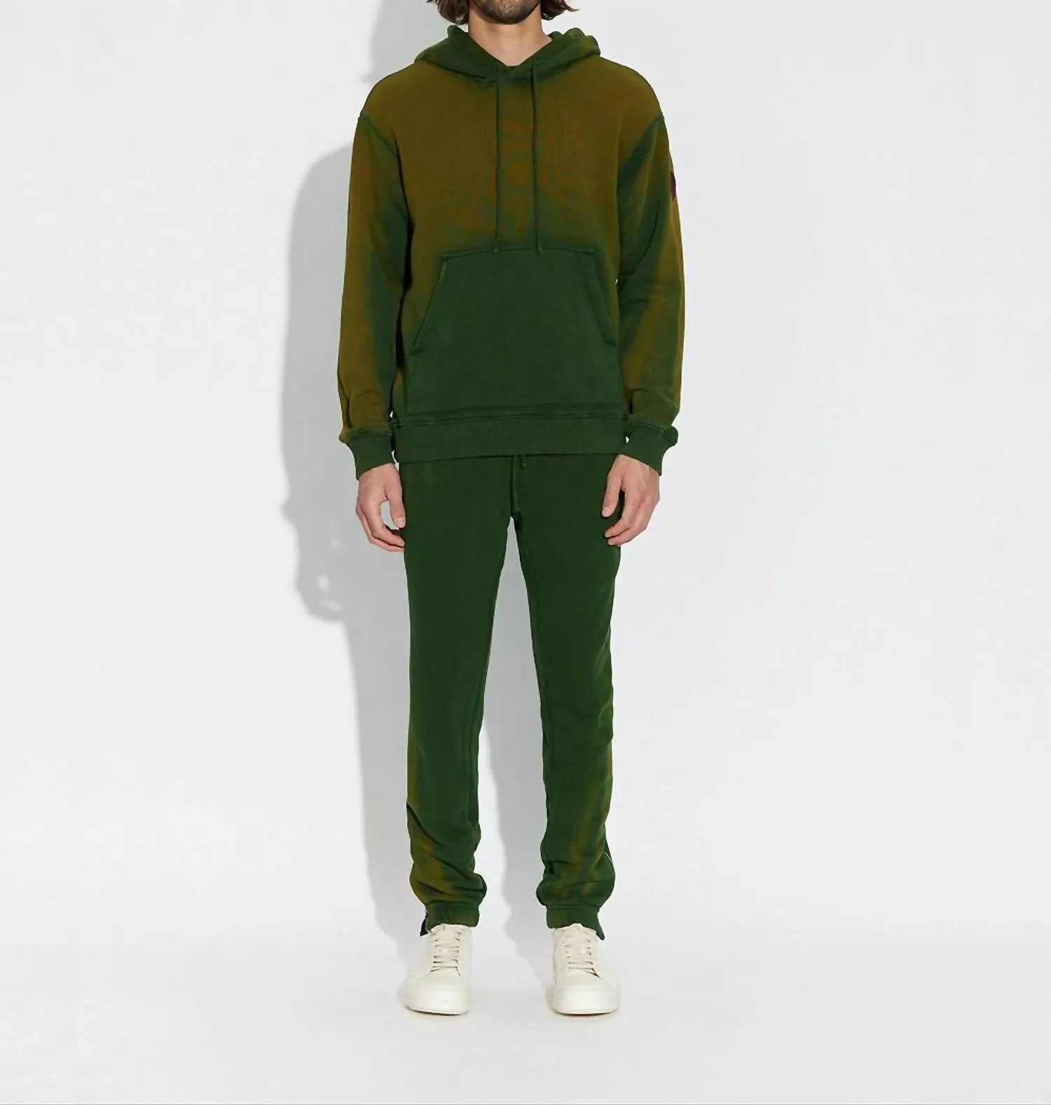 Bronx Hoodie In Orange Fern Cast