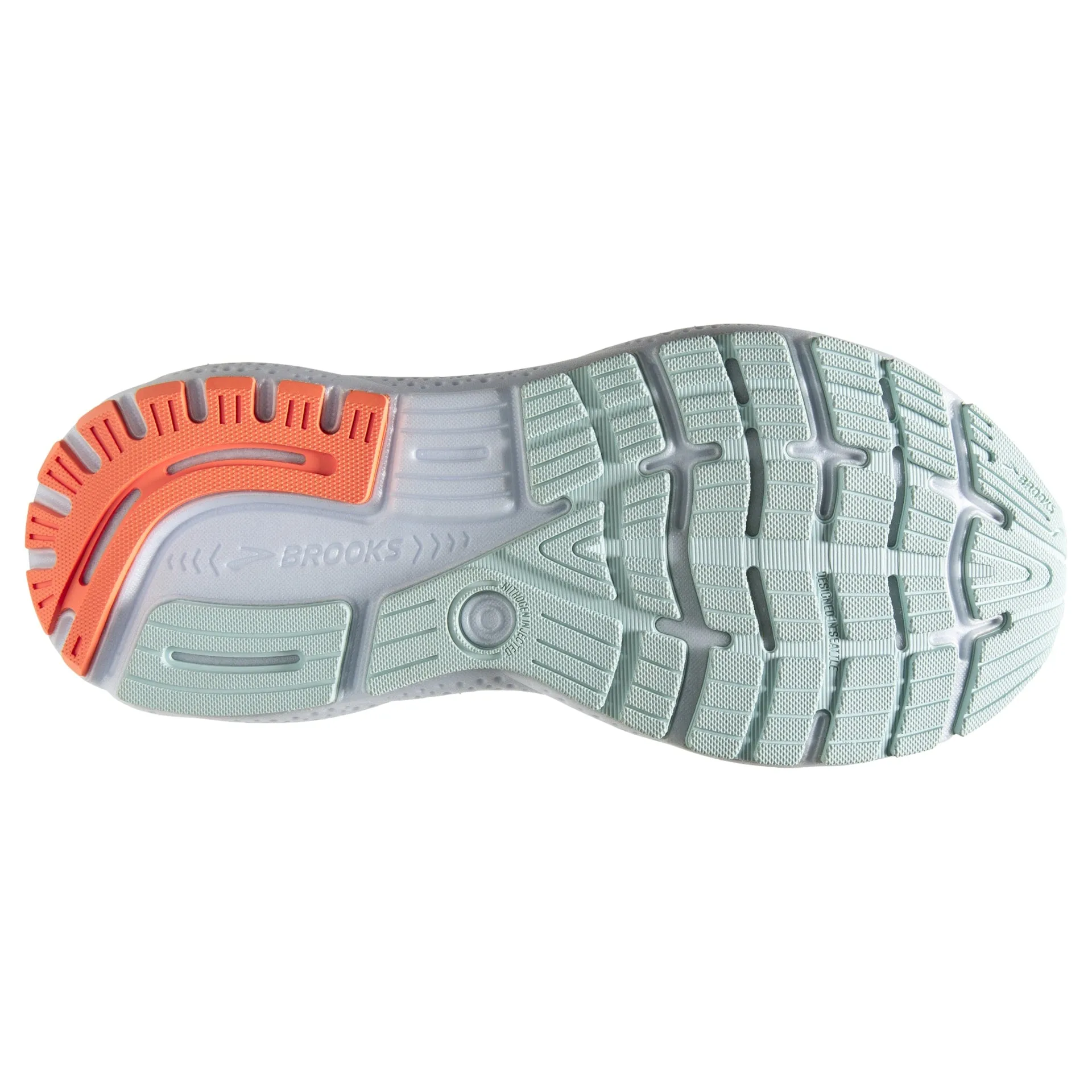 Brooks Womens Ghost 16 - Skylight/Coconut/Sunset (1204071B411) Brooks