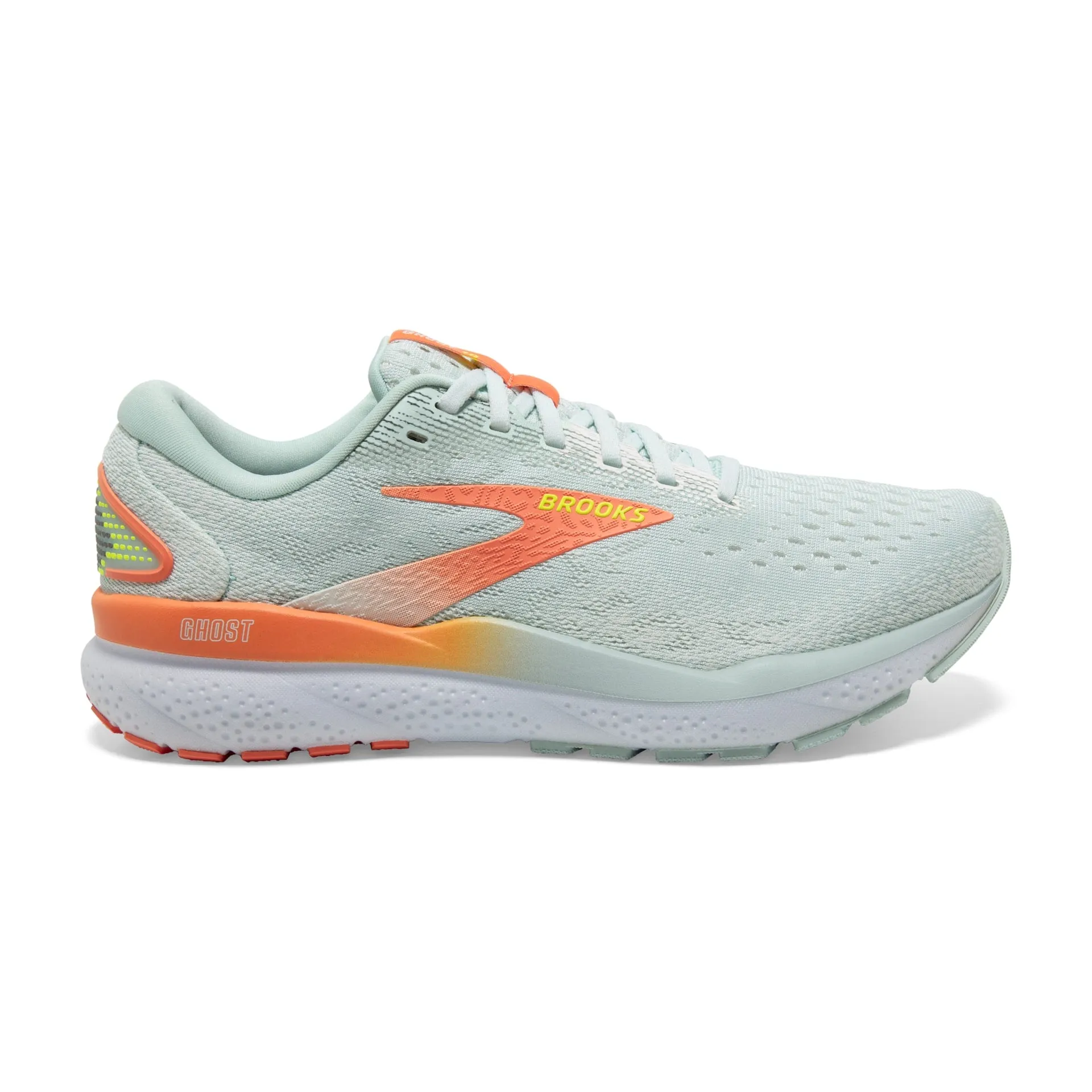 Brooks Womens Ghost 16 - Skylight/Coconut/Sunset (1204071B411) Brooks