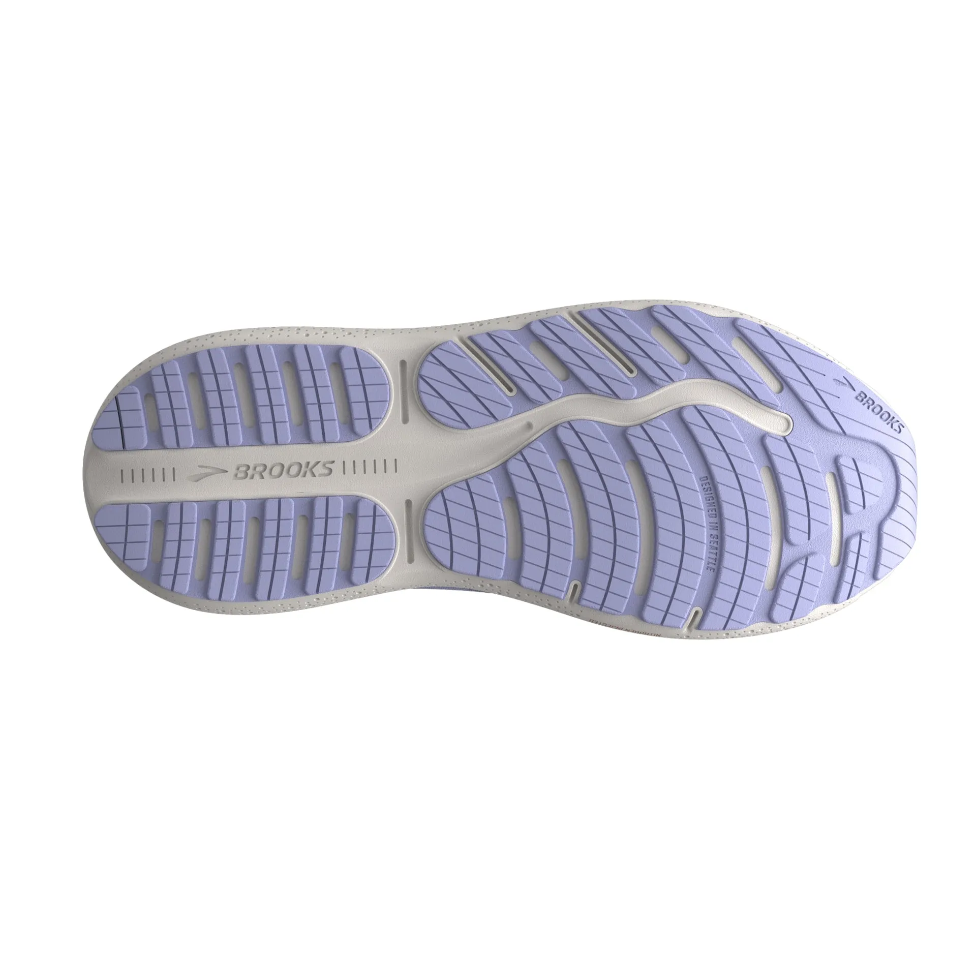 Brooks Womens Ghost Max 2- Ebony/Sweet Lavender/Alloy (1204201B005) Brooks