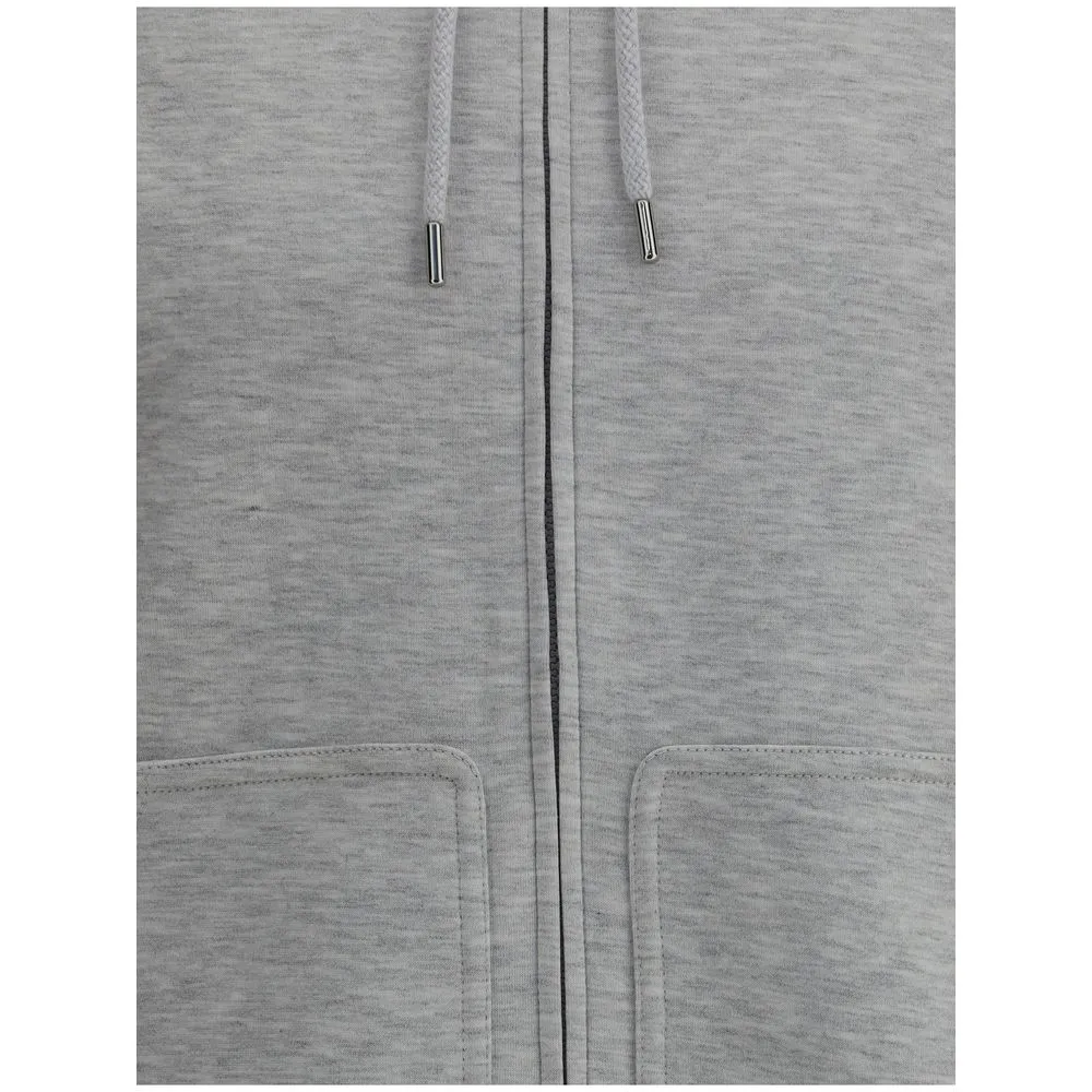 Brunello Cucinelli Monochrome Men's Hoodie