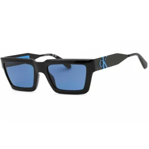 Calvin Klein Jeans Unisex Sunglasses - Black Plastic Rectangular Frame | CKJ22641S 001 Calvin Klein Sunglasses