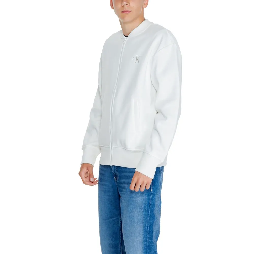 Calvin Klein Jeans White Cotton Cotton Sweater