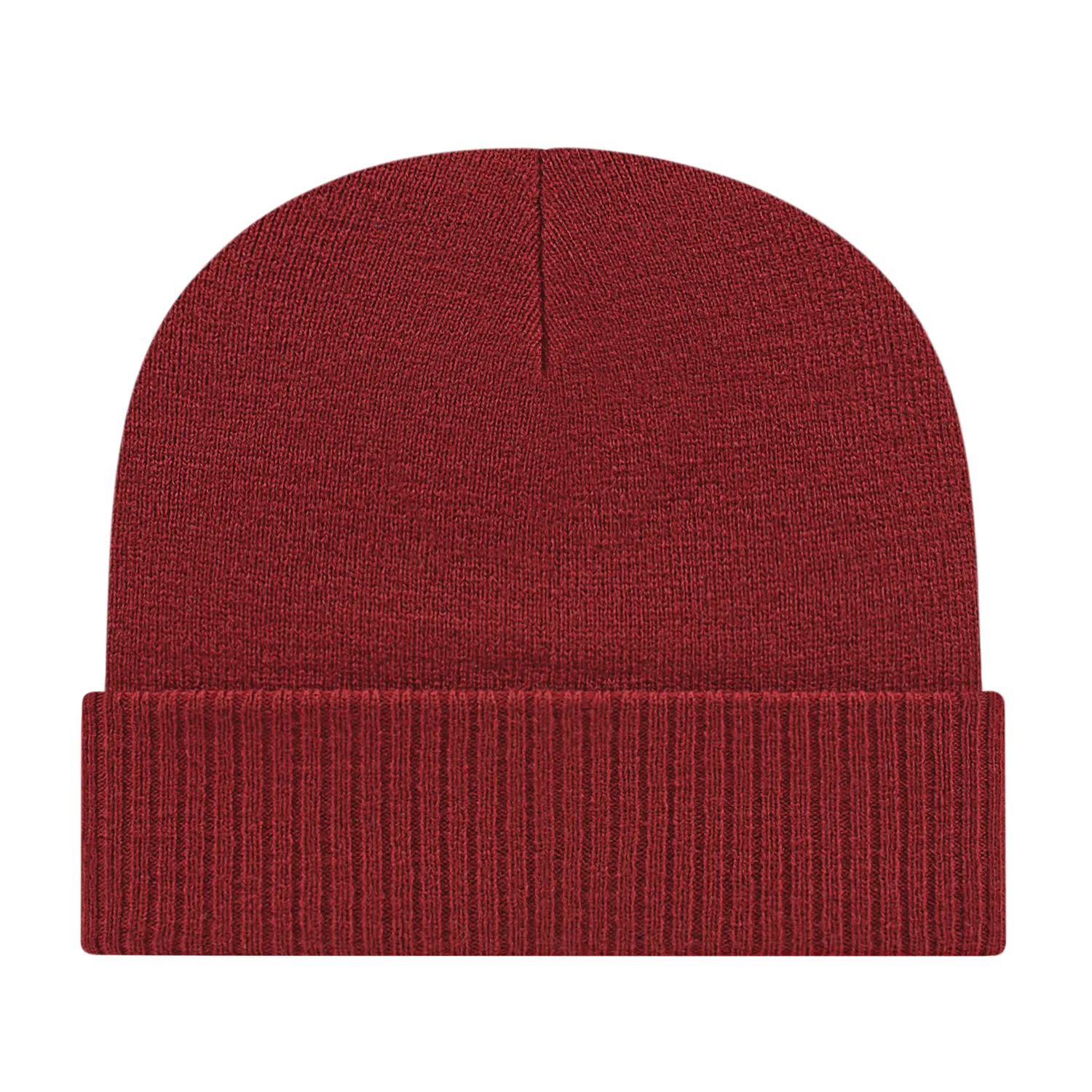 Cap America Caps Knit Cap with Ribbed Cuff