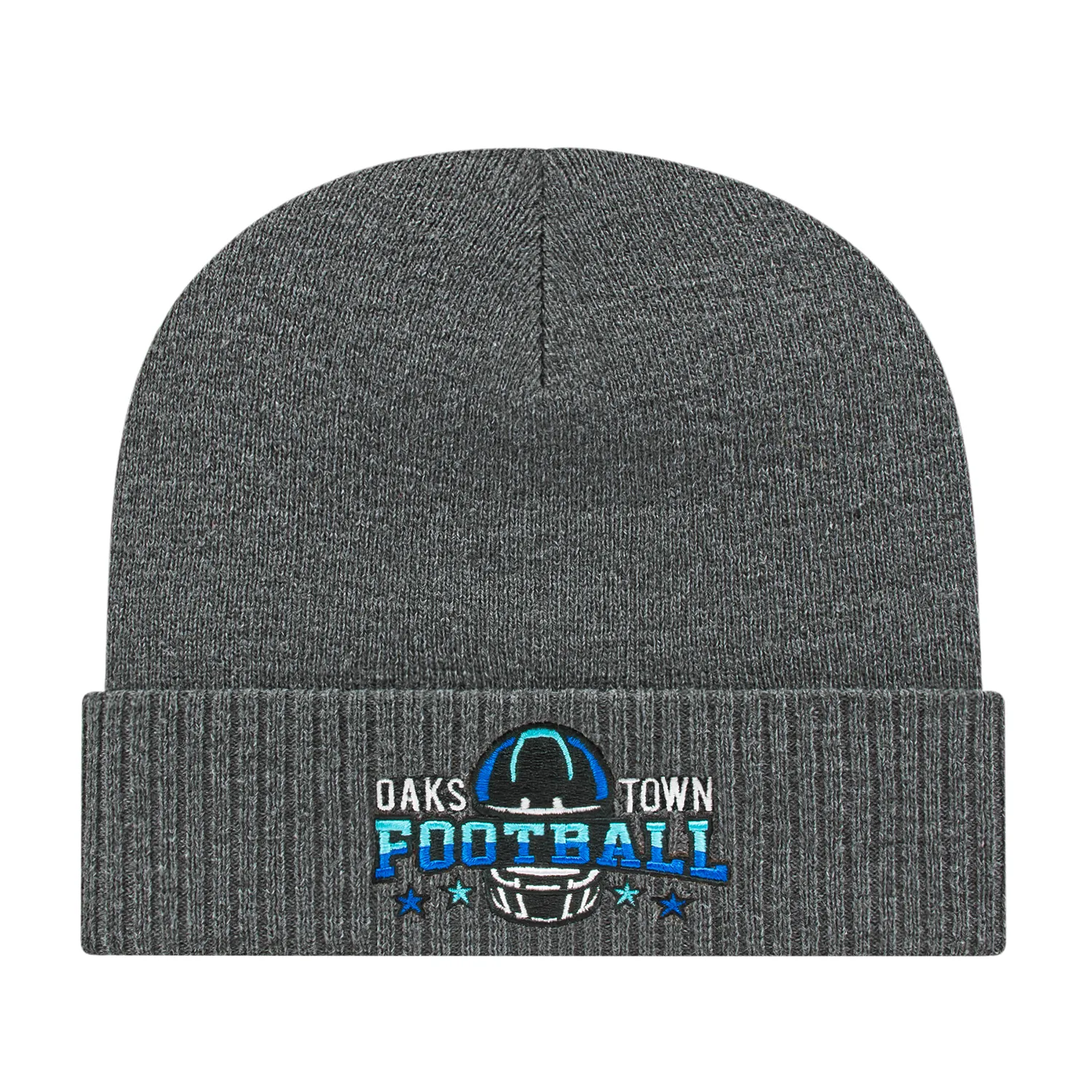 Cap America Caps Knit Cap with Ribbed Cuff