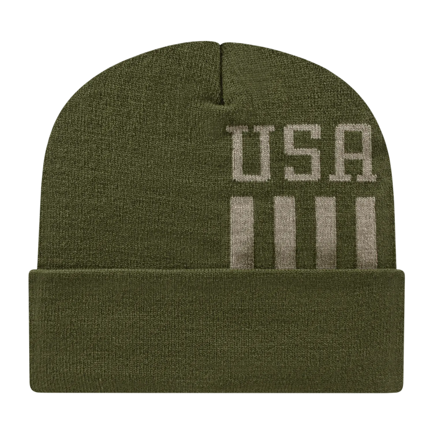 Cap America Caps Patriotic Knit Cap with Cuff