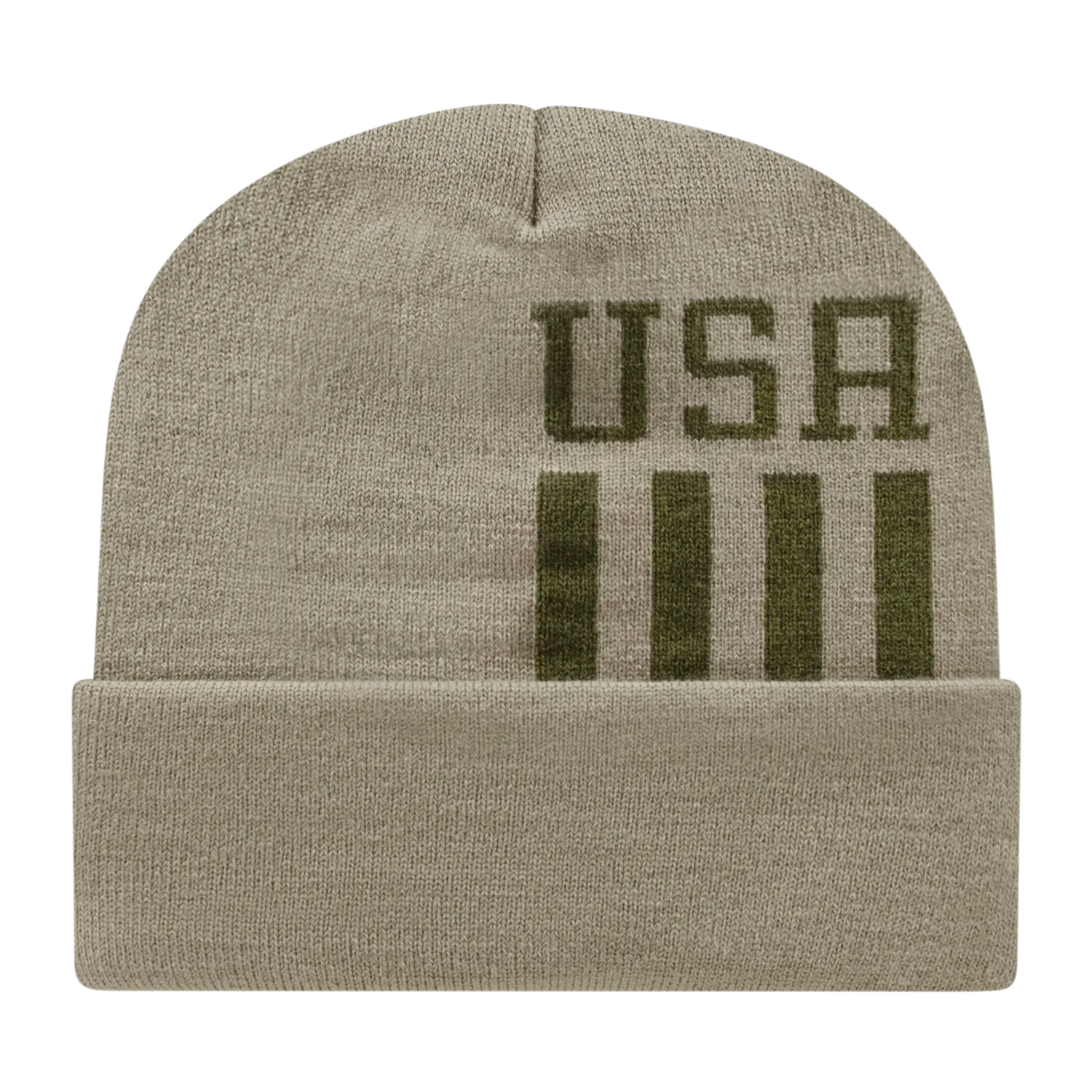 Cap America Caps Patriotic Knit Cap with Cuff