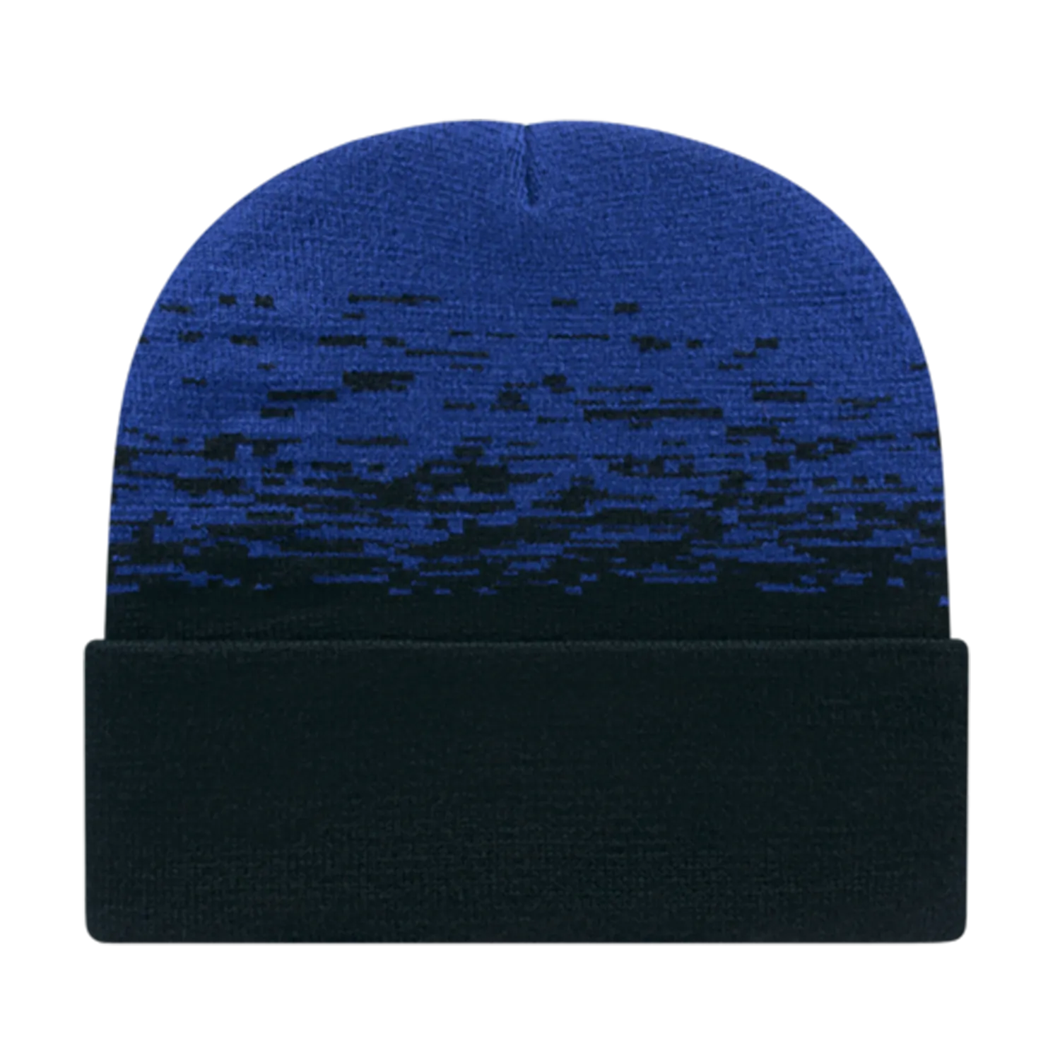 Cap America Caps Static Pattern Knit Cap with Cuff