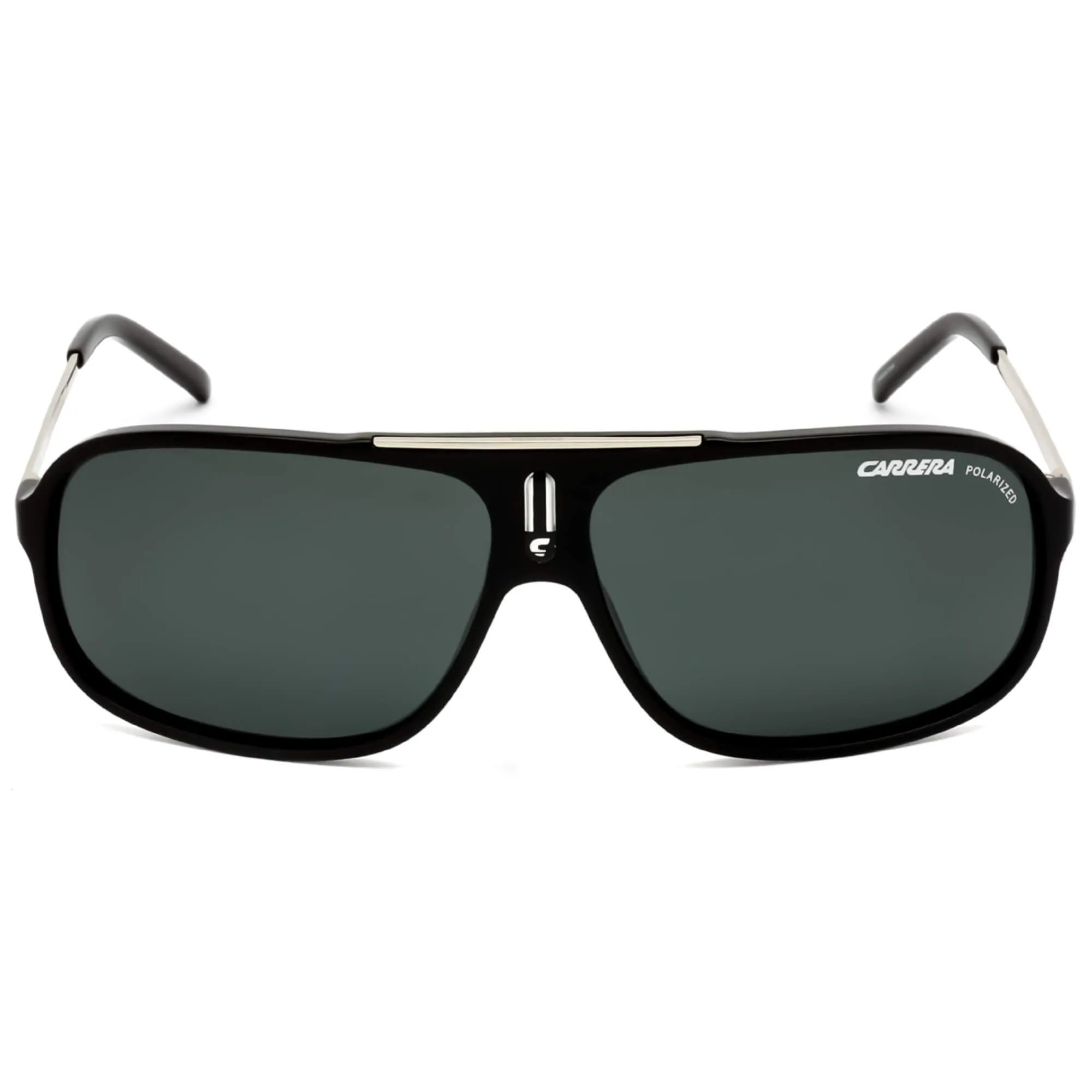 Carrera Unisex Sunglasses - Black/Palladium Navigator Full-Rim Frame | Cool 0CSA 00 Carrera Sunglasses