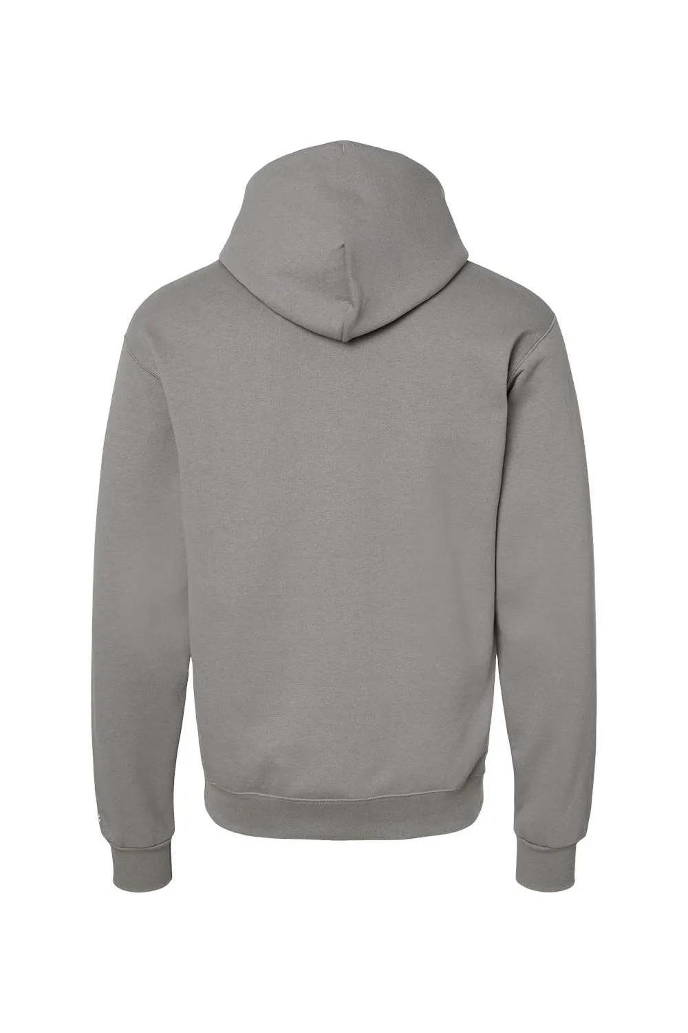Champion Mens Double Dry Eco Moisture Wicking Fleece Hooded Sweatshirt Hoodie w/ Pouch Pocket - Stone Grey
