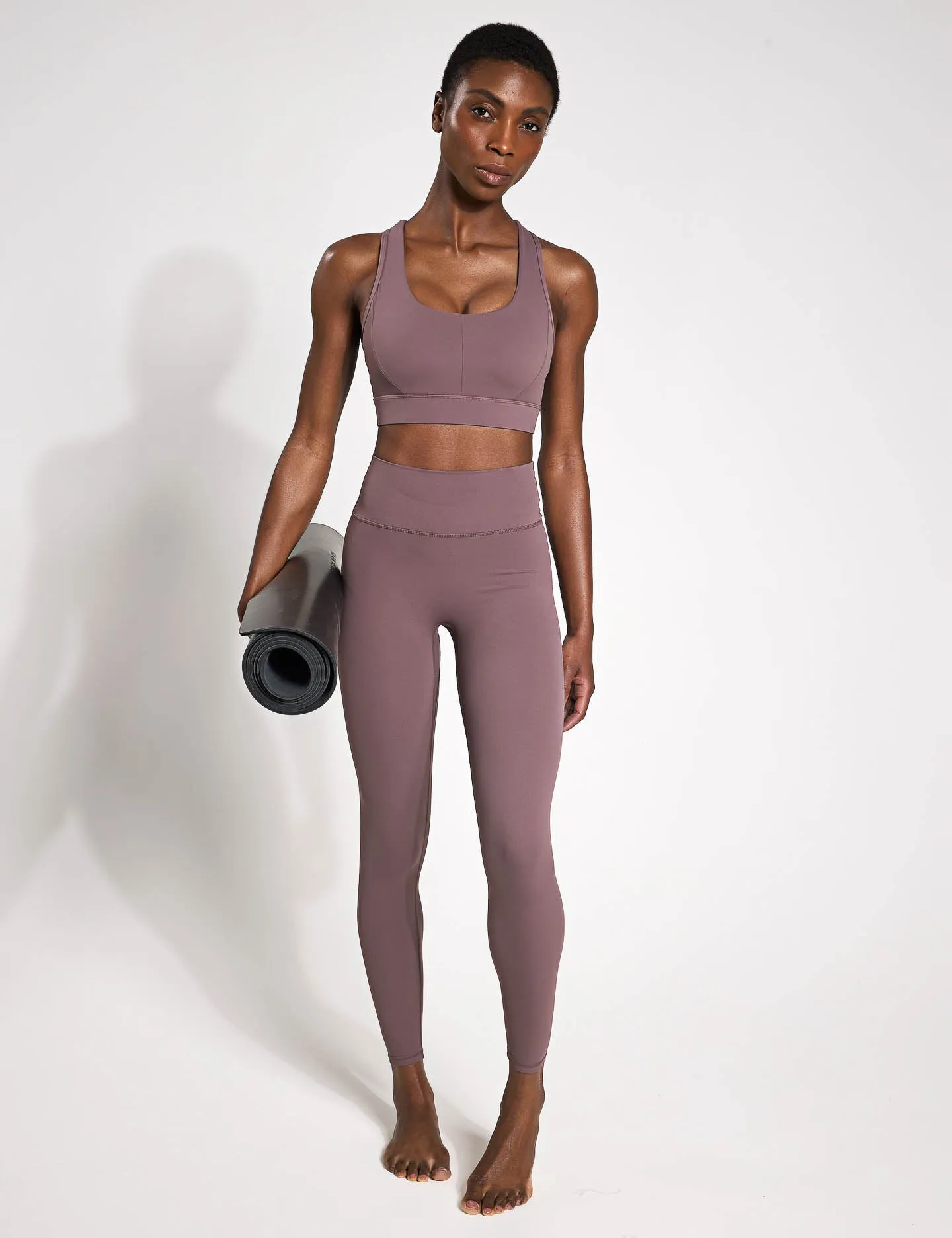 Chloe Cloud-Core Legging - Grape