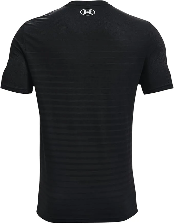 Clothing Under Armour  Men Under Armour Seamless Fade Short Sleeve Mens Training Top - Black