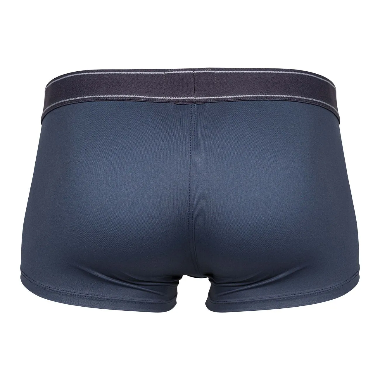Clothing_Clever_Mens Underwear Clever 1751 Craftiness Trunks Color Dark Gray
