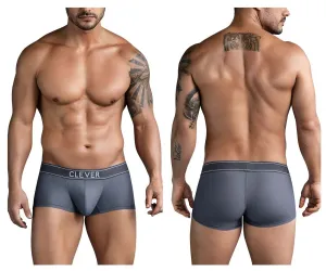 Clothing_Clever_Mens Underwear Clever 1751 Craftiness Trunks Color Dark Gray