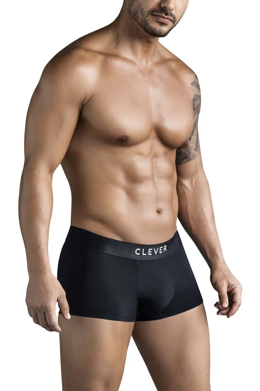 Clothing_Clever_Mens Underwear Clever 1752 Victor Trunks Color Black