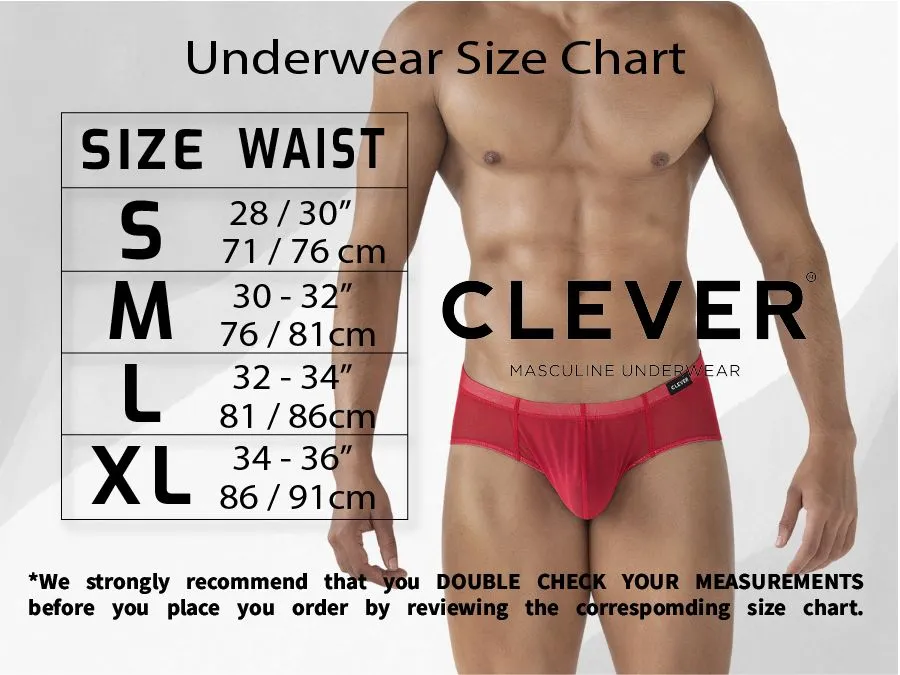 Clothing_Clever_Mens Underwear Clever 1752 Victor Trunks Color Black