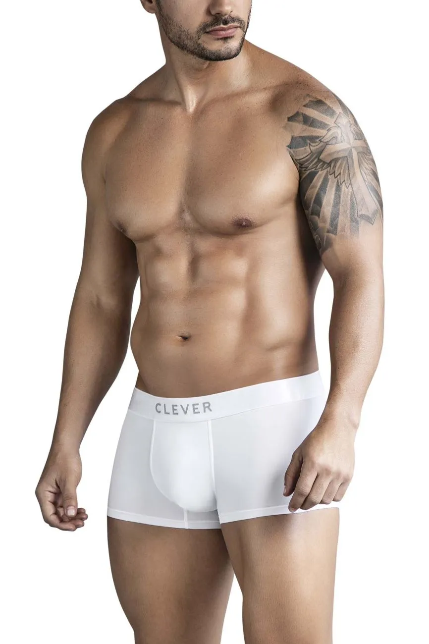 Clothing_Clever_Mens Underwear Clever 1752 Victor Trunks Color White