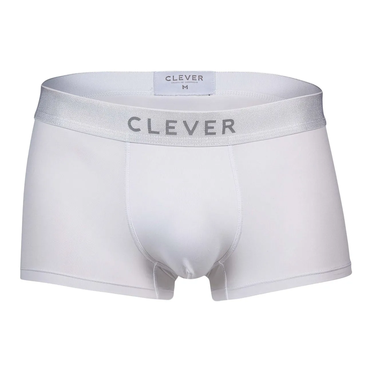 Clothing_Clever_Mens Underwear Clever 1752 Victor Trunks Color White