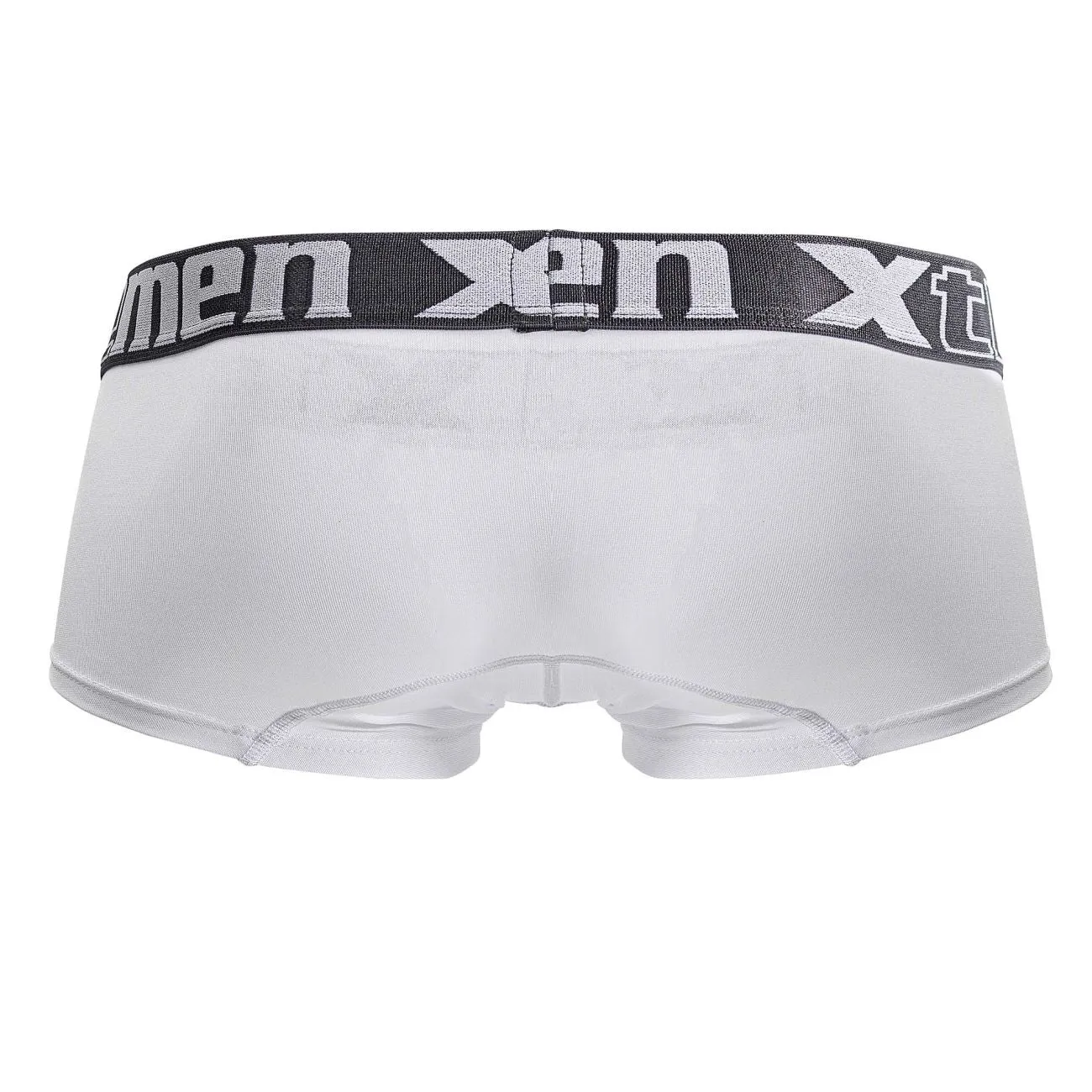 Clothing_Xtremen_Underwear Xtremen 91206B Microfiber Trunks Color White