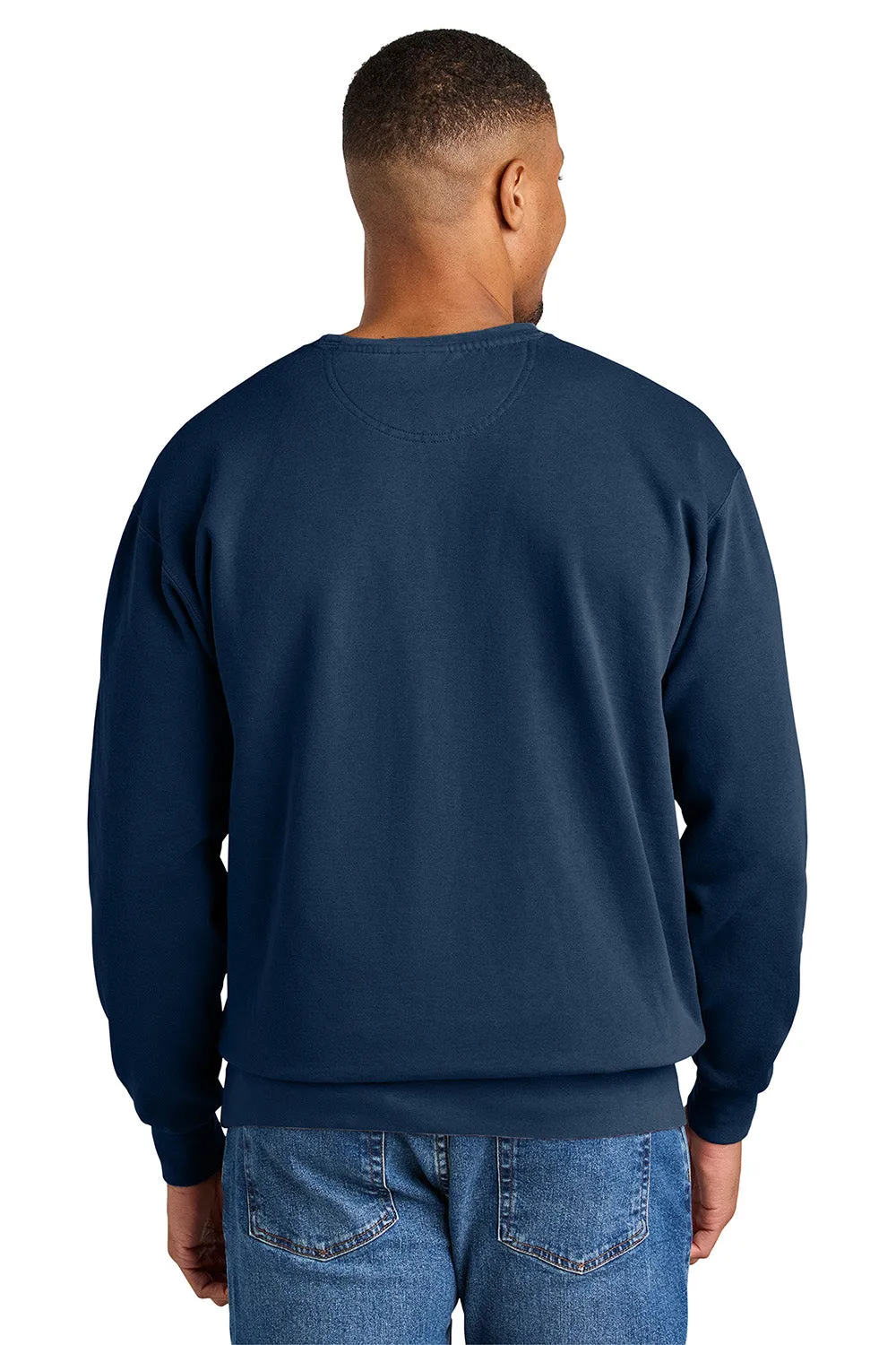 Comfort Colors Mens Crewneck Sweatshirt - True Navy Blue
