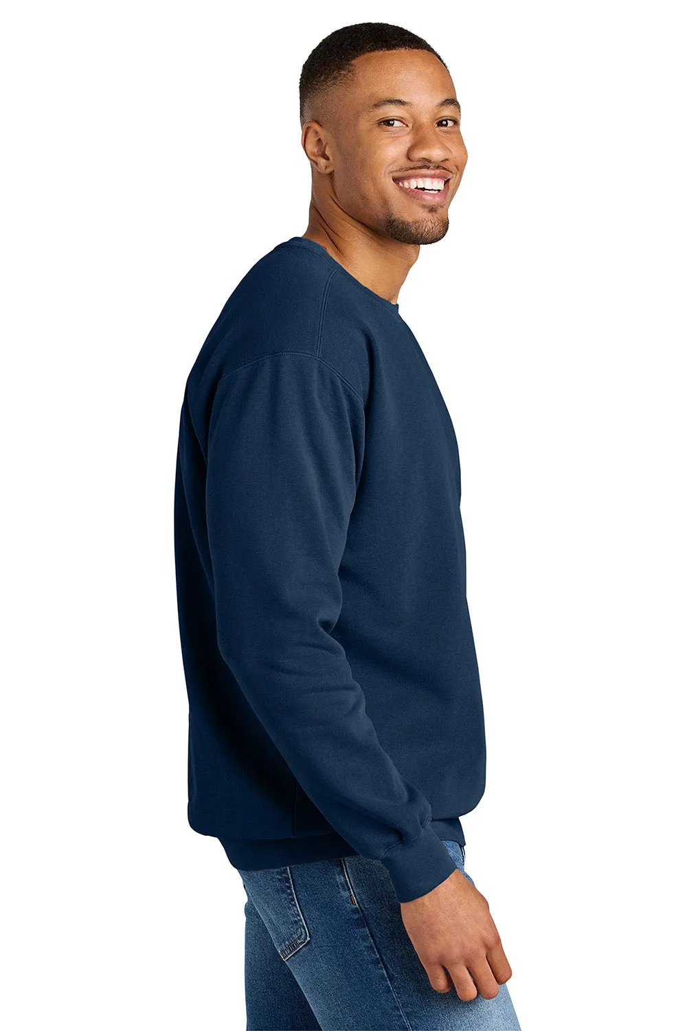 Comfort Colors Mens Crewneck Sweatshirt - True Navy Blue