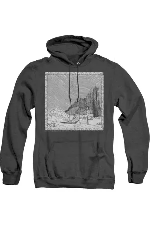 Corpse Bride My Darling Adult Heather Hoodie / Hooded Sweatshirt