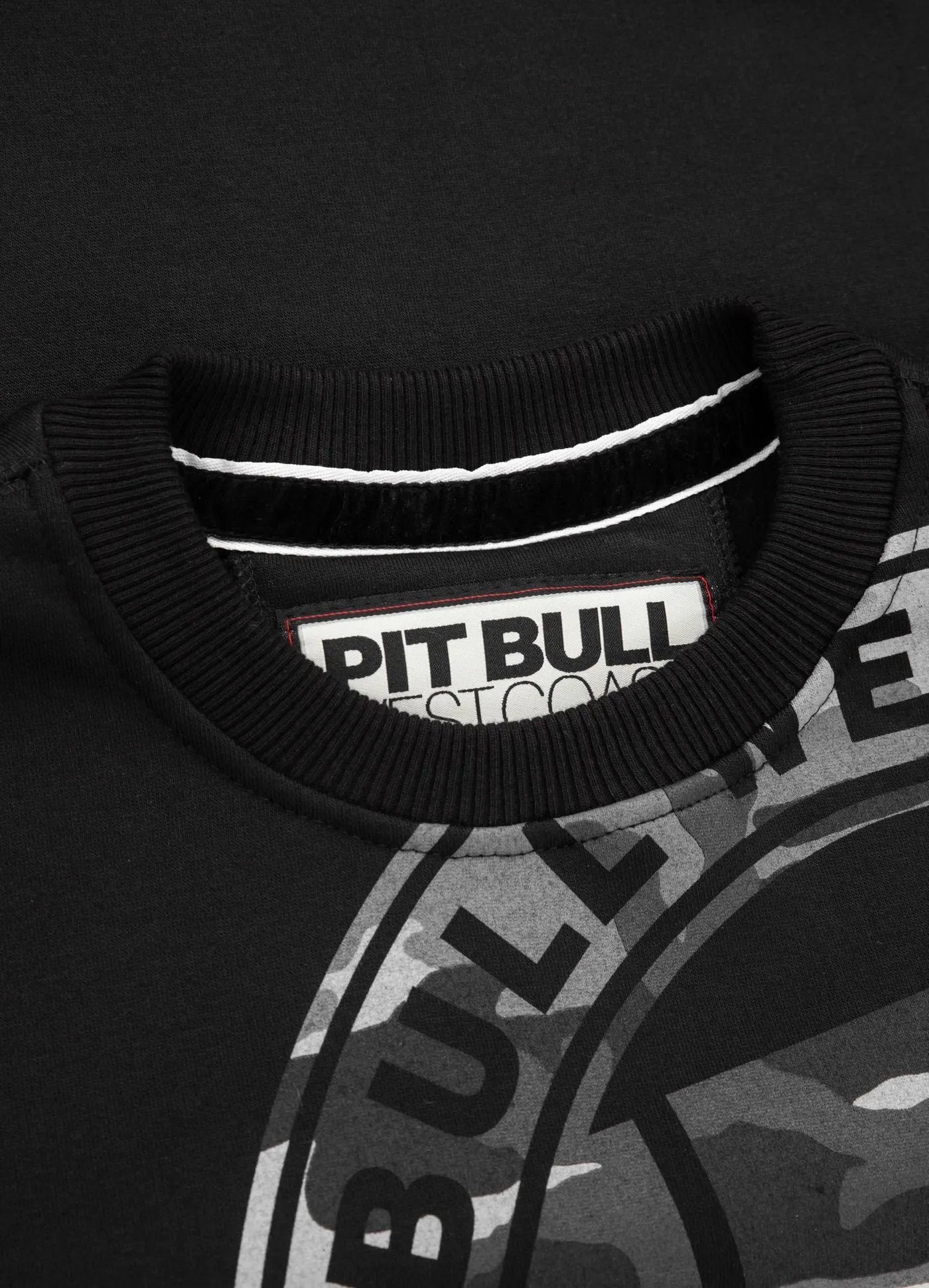 Crewneck All Black Camo