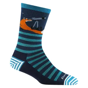 Darn Tough Socks Women's Animal Haus Crew Lightweight Lifestyle Eclipse