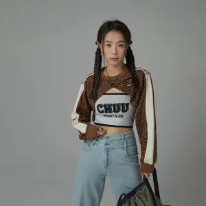 Diagonal Bolero Sweatshirt