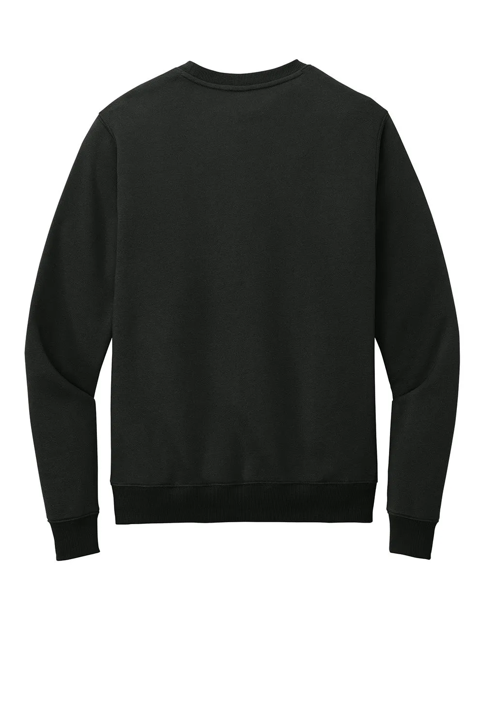 District Mens Perfect Weight Fleece Crewneck Sweatshirt - Jet Black