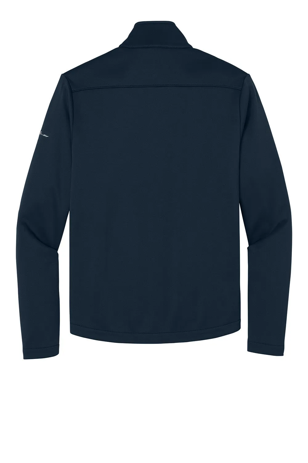 Eddie Bauer Mens Smooth Fleece 1/4 Zip Sweatshirt - River Navy Blue