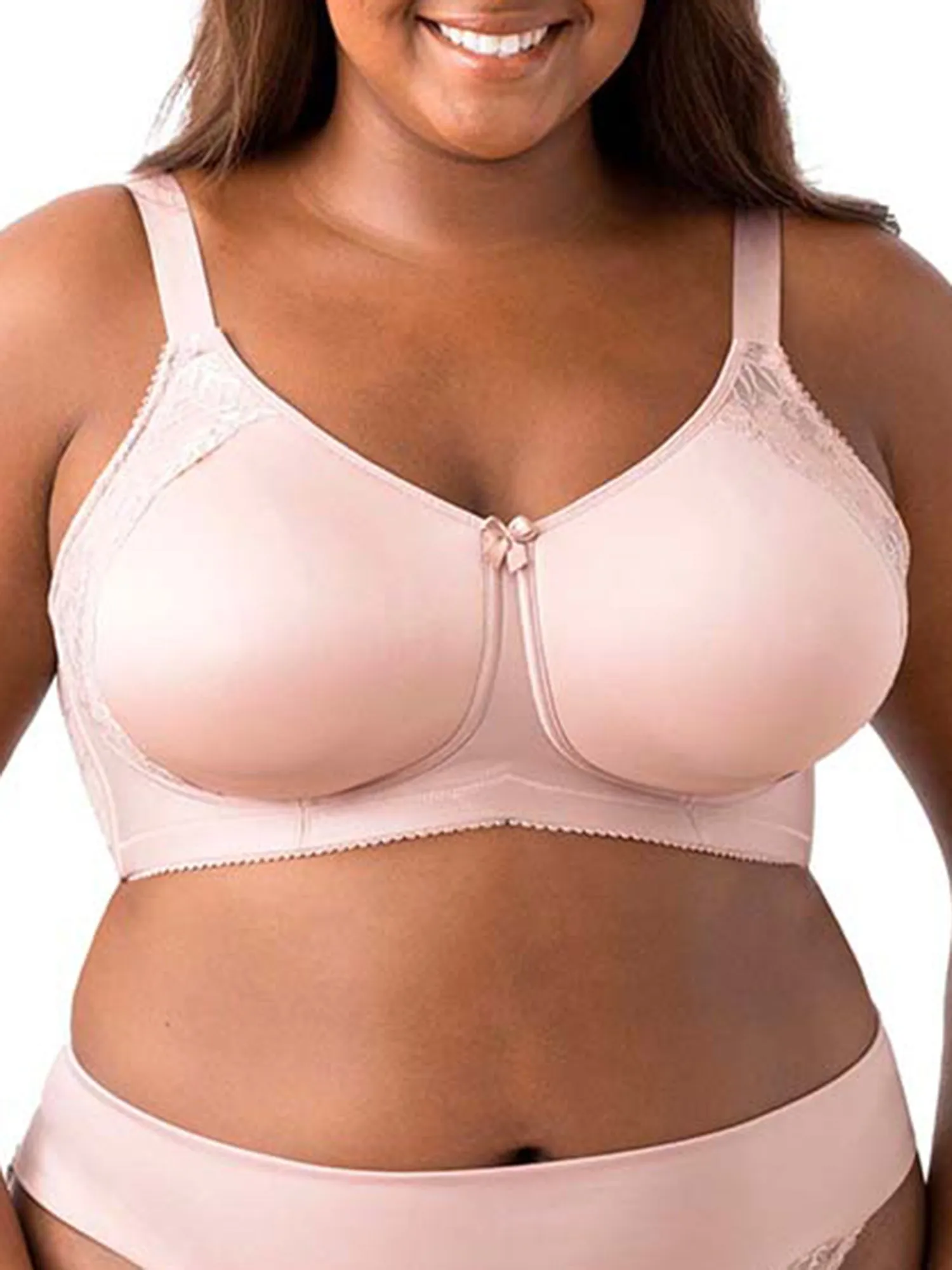 Elila Women's Raya Smooth Lace Spacer Wire-free Bra