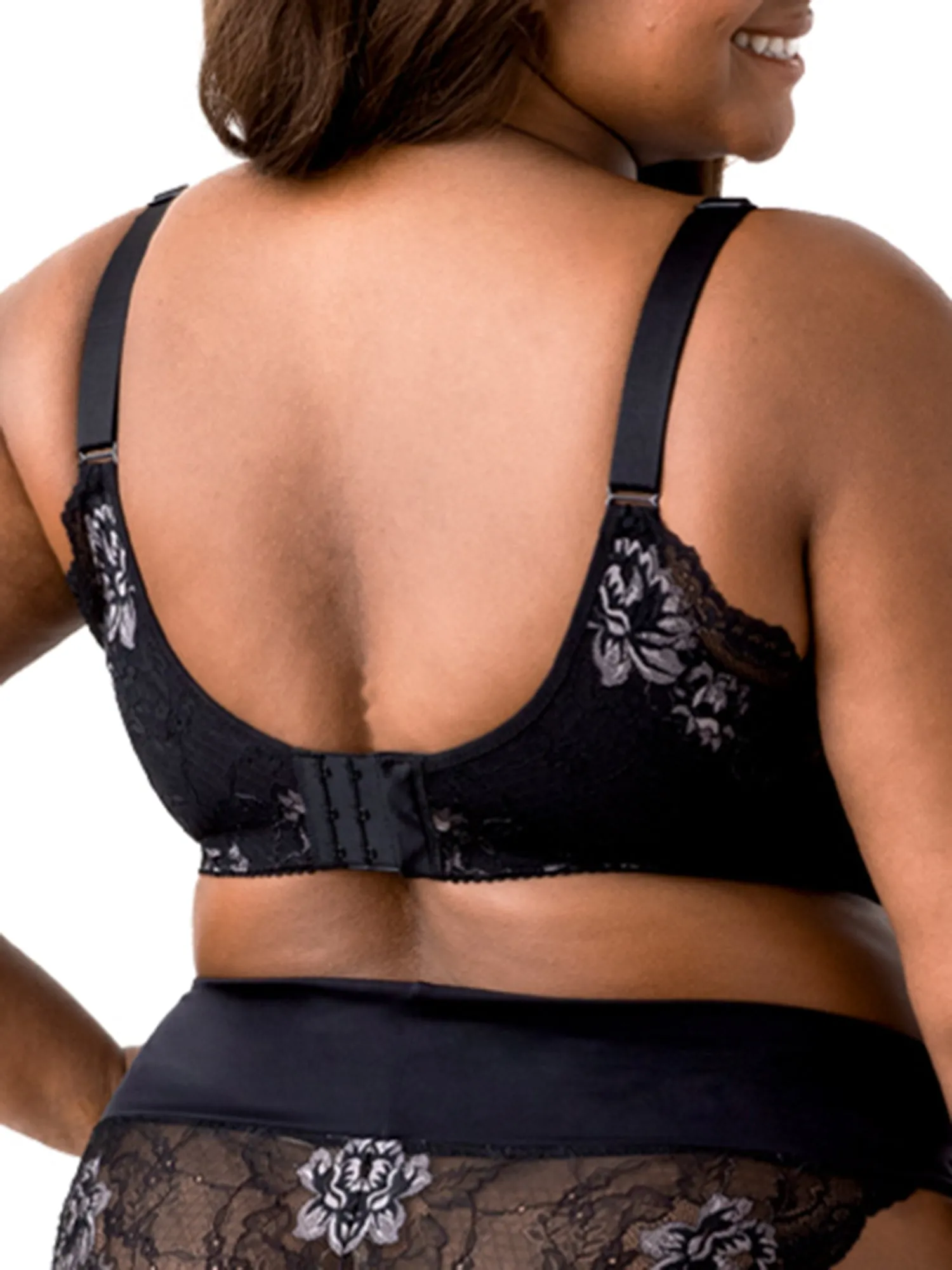 Elila Women's Raya Smooth Lace Spacer Wire-free Bra
