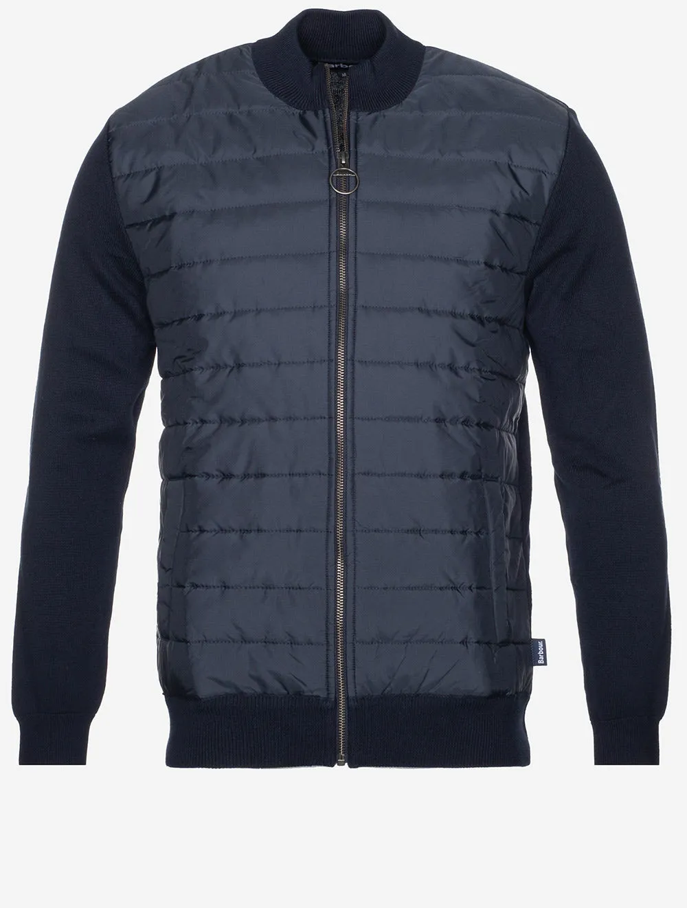 Essential Carn Baffle Zip Navy