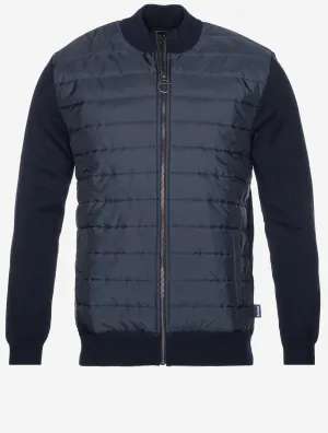 Essential Carn Baffle Zip Navy