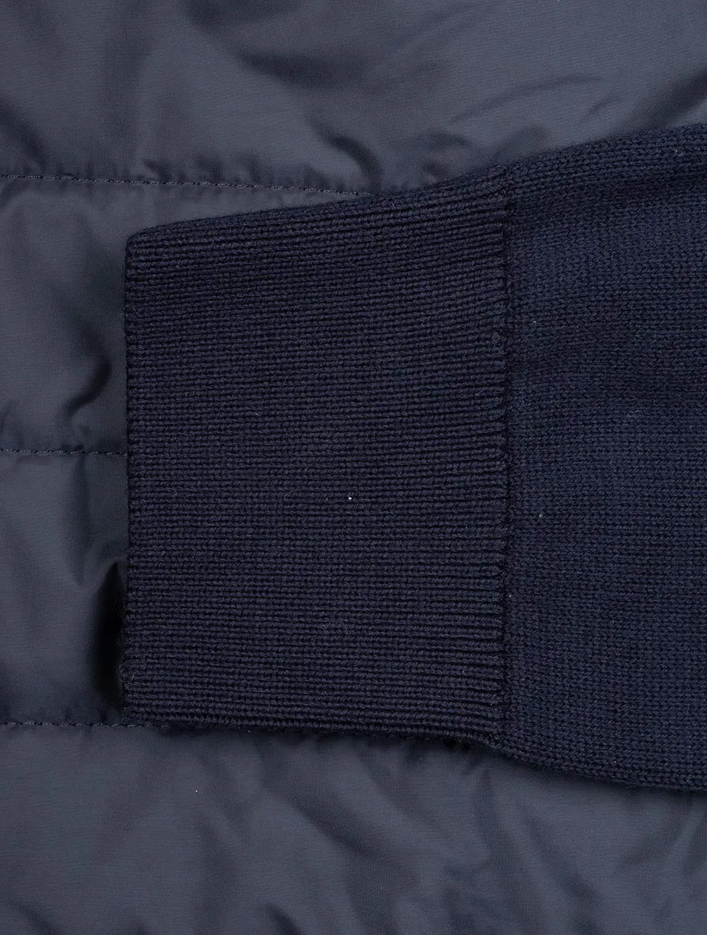 Essential Carn Baffle Zip Navy