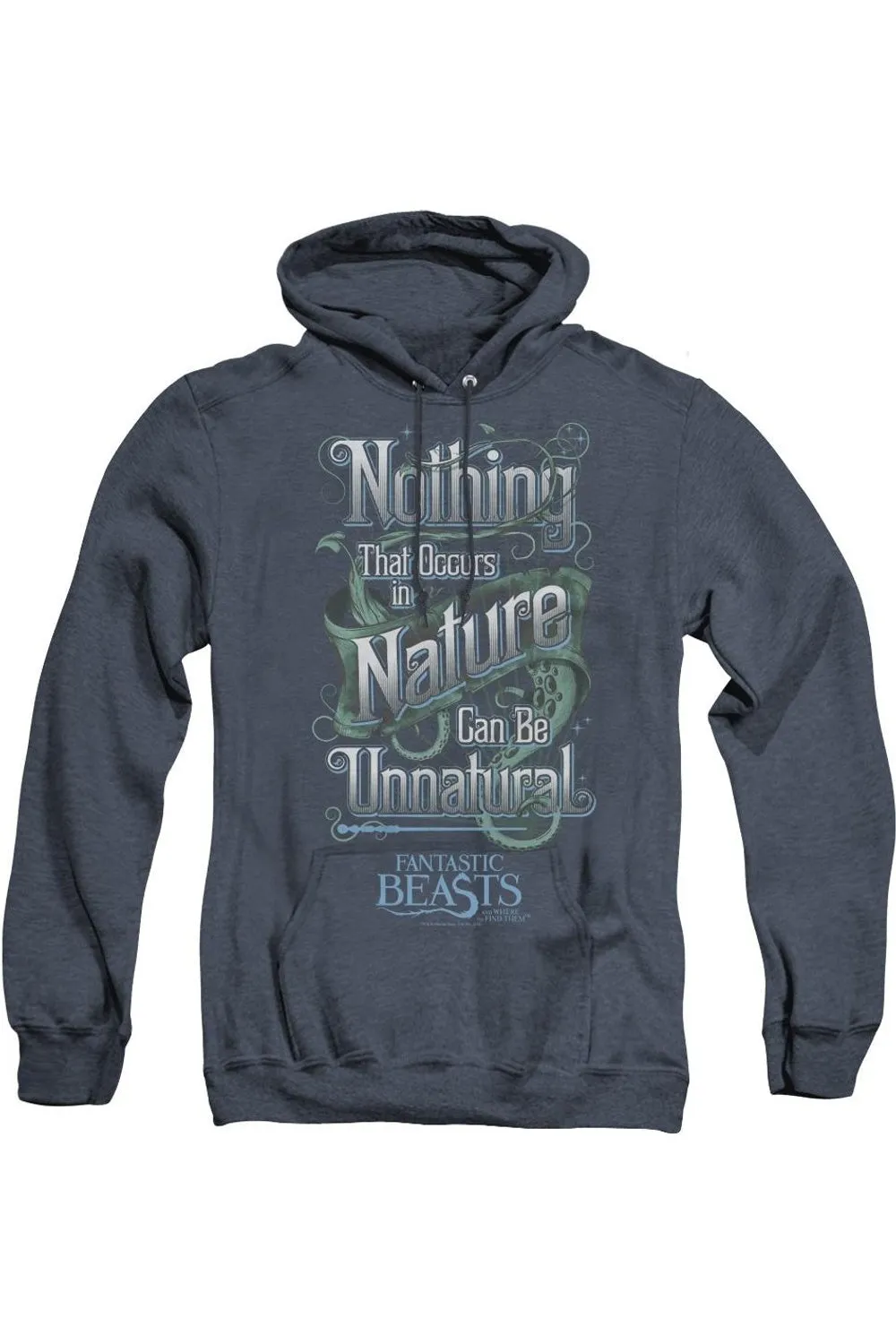 Fantastic Beasts Unnatural Adult Heather Hoodie / Hooded Sweatshirt