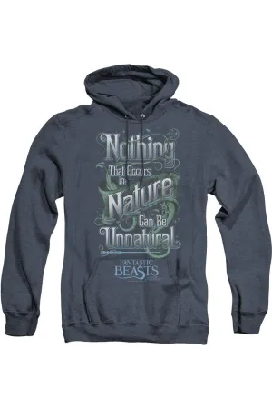 Fantastic Beasts Unnatural Adult Heather Hoodie / Hooded Sweatshirt