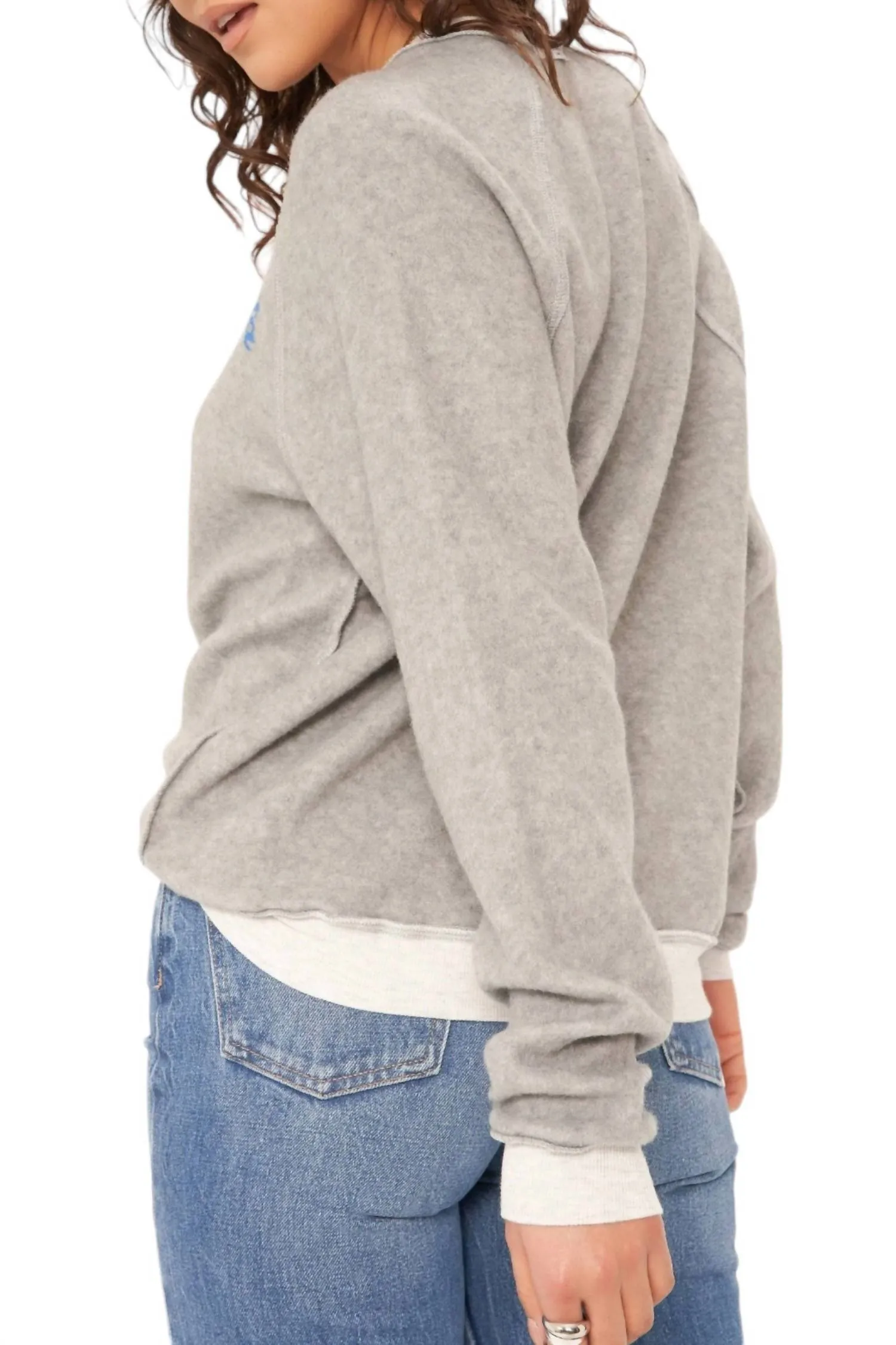 Fiesta/siesta Reversible Sweatshirt In Grey