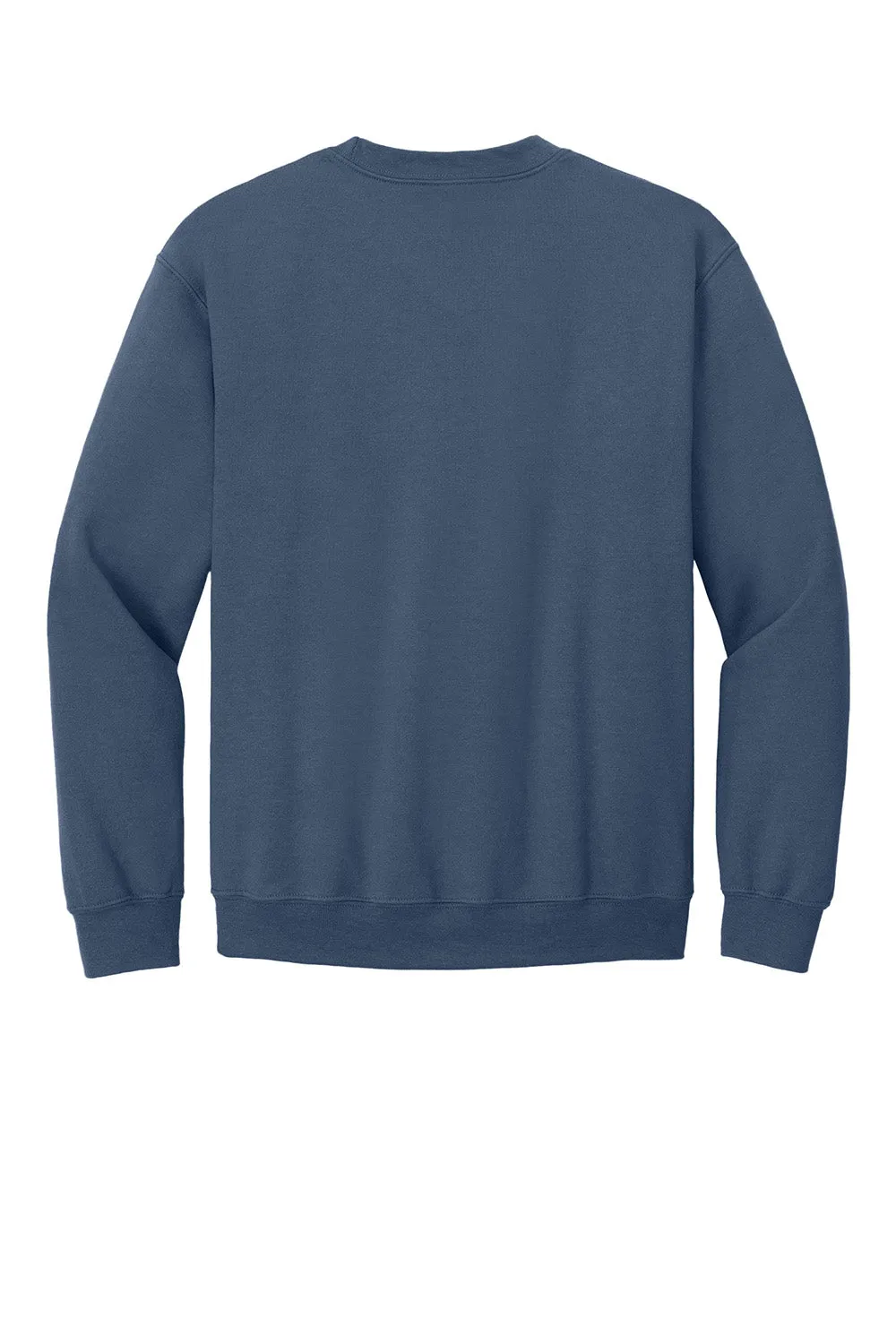 Gildan Mens Pill Resistant Fleece Crewneck Sweatshirt - Indigo Blue