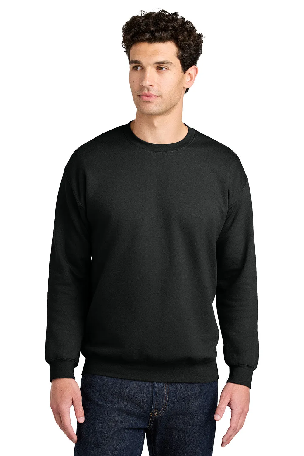 Gildan Mens Softstyle Crewneck Sweatshirt - Black