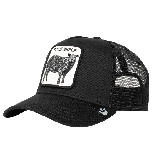 Goorin Bros - Animal Trucker Cap - Black Sheep - Black Goorin Bros Accessories