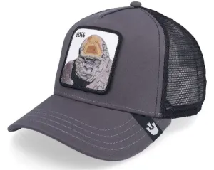 Goorin Bros - Animal Trucker Cap - Boss - Gorilla - Charcoal Goorin Bros Accessories