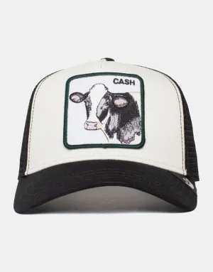 Goorin Bros - Animal Trucker Cap - Cash Cow - Black & White Goorin Bros Accessories