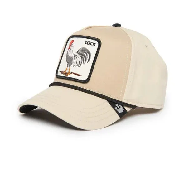 Goorin Bros - Animal Trucker Cap - Cock - Cream Goorin Bros Accessories